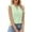 Green, variant on Vetement Femme ete 2025 Women's Hole Hollow V Neck Sleeveless Stitching Vest T Shirt Womens Tee Tops Tops for Leggings Short Sleeve Womens Long Sleeve T Shirt Foil Top Too for Women Women XL XL