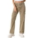 thumbnail image 1 of Pantalones Cargo INSPIRE CHIC para mujer, de cintura alta, estilo Y2K, pantalones casuales con bolsillos, color camello, talla S, 1 of 1