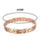 thumbnail image 4 of Pulsera Magnética de Cobre Kuymtek con Imanes 3500 Gauss Oro Rosa, 4 of 7
