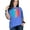 Flo Blue, variant on Vintage or Retro Golf Swing Silhouette, Flo Blue Comfort Colors T-Shirt, Small