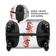 thumbnail image 2 of Fuzoiu Sea Horse And Corals1 Print Suitcase Cover,Washable Luggage Covers for Suitcase,Elastic Luggage Protector Cover,Scratch Resistant Travel Suitcase Covers-Medium, 2 of 7