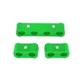 thumbnail image 4 of 4 Set 8mm Car Auto Engine Spark Plug Wire Separator Looms Divider Organizer Clamp Aluminum Alloy Green, 4 of 7