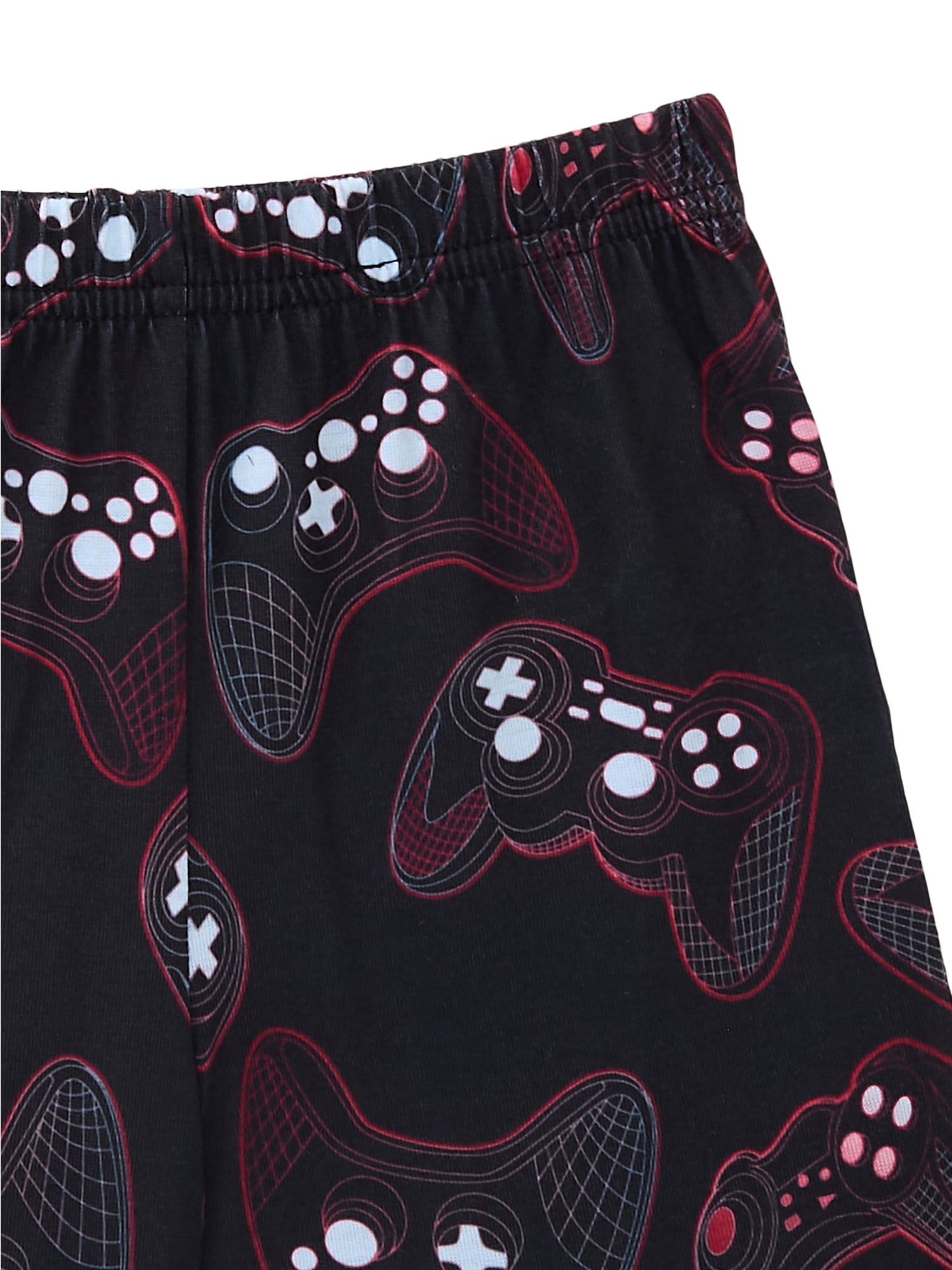 Wonder Nation Boys Tee and Shorts Pajama Set, 2-Piece, Sizes 4-18