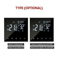 thumbnail image 3 of Thermostat WIFI Chauffage Intelligent Contrôleur de Température Numérique Contrôle par Application Mobile Écran Tactile Affichage LCD Programmable Semaine Chauffage d'Eau & Gaz, 3 of 7