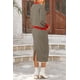 thumbnail image 2 of Conjunto Coordinado PRETTYGARDEN Suéter y Falda a Rayas XXL, 2 of 8