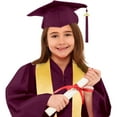 Preschool Kindergarten Graduation Gown Cap Set With 2025 Tassel And