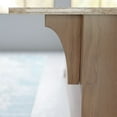 thumbnail image 5 of Ekena Millwork 1 3/4"W x 6"D x 12"H Clarksville Bracket, Mahogany (6-Pack), 5 of 5