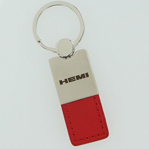 AuTOMOTIVE GOLD Dodge Hemi Keychain & Keyring Duo Premium Red
