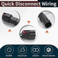 thumbnail image 4 of Quick Disconnect Wiring Harness Replacement Suitable for Tour-Pak CD--QD-14, 4 of 5
