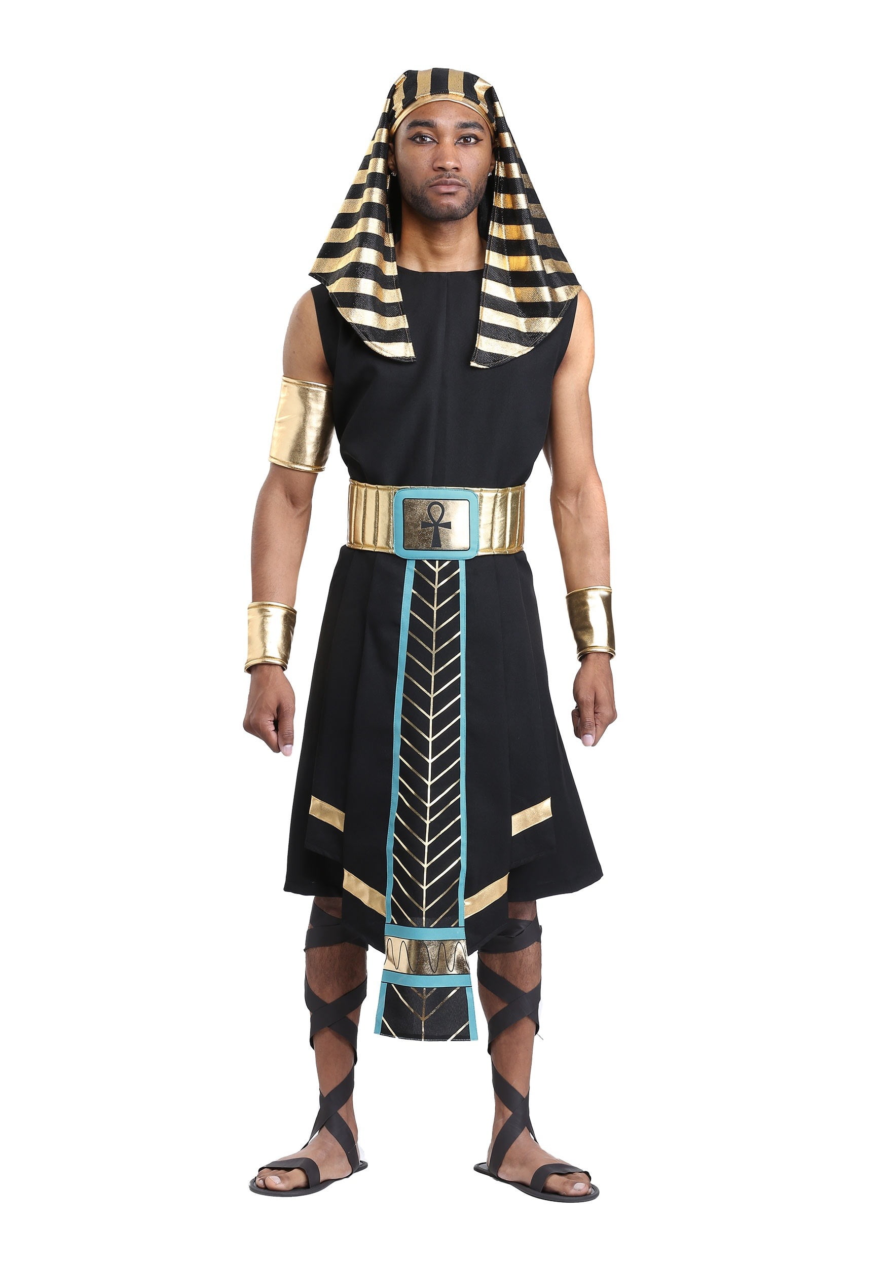 Men's Dark Egyptian Pharaoh Costume - Walmart.com