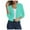 White, variant on Cyber&Monday Deals Dyegold Women's 3/4 Sleeve Cropped Cardigan Sweater Open Front Light Elegant Shrugs For Women Dressy Casual Short Cardigans