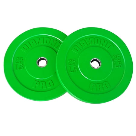 Diamond Pro 25 lb Color Bumper Plate Pair