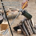 thumbnail image 6 of Flamethrower Detachable Adjustable 23" Propane Torch Stainless Steel Blow Torch with Non-Slip Wooden Grip Roofing for Garden, Camping, Melting Ice, 6 of 9