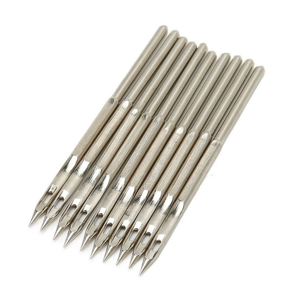 Agujas de Bordar, 10 pianas Agujas para mácinas de coser agujas para mácinas de bordar industriales bricol