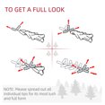 thumbnail image 6 of 7.5ft Pre-Lit Artificial Christmas Tree - 500 Warm White LED Lights - Realistic Branches - Holiday Decor - Indoor Use, 6 of 8