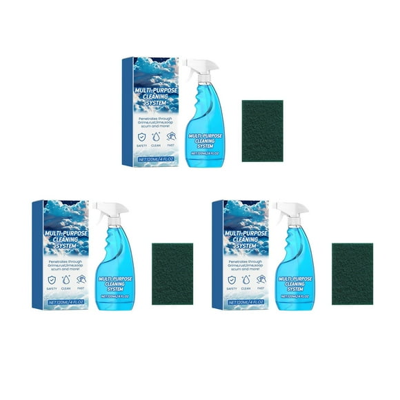 Clearance,Cleaning Supplies,Multipurpose Cleaner,120ml Spray All Purpose Cleaner Spray Foam Cleaner Foam Spray Oven Cleaner Spray Multi Purpose Cleaning System