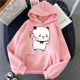 thumbnail image 3 of 2024 mujeres hombres ropa de calle gótica Kawaii Vintage sudaderas de dibujos animados divertido gráfico con capucha Bubu Dudu Y2k sudaderas con capucha estampadas ropa, 3 of 5