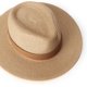 thumbnail image 4 of Women Straw Panama Hat Travel Fedora Beach Sun Hat Summer Wide Brim Straw Roll up Hat UPF 50+, 4 of 5