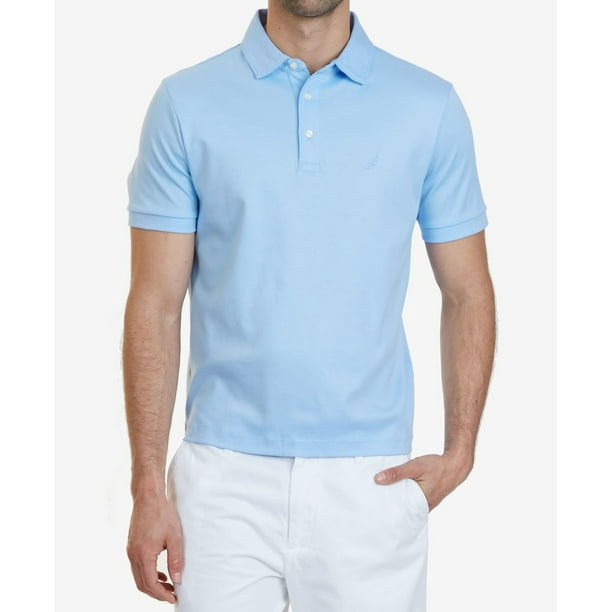 Nautica Nautica NEW Baby Blue Men's Size 2XL Polo Rugby Classic Fit