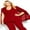 True Red, variant on City Chic Women's Plus Size Emma V-neckline Cape-like Sleeves Jacket