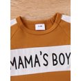 thumbnail image 4 of Bagilaanoe 2pcs Newborn Baby Boy Shorts Set Short Sleeve Letter Print T-shirts Tops + Shorts 3M 6M 9M 12M 18M 24M Infant Casual Summer Clothes, 4 of 8