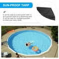 thumbnail image 2 of HLONK Waterproof Trampoline Cover Trampoline Dust Rain Cover Round Inflatable Pool Protector, 2 of 6