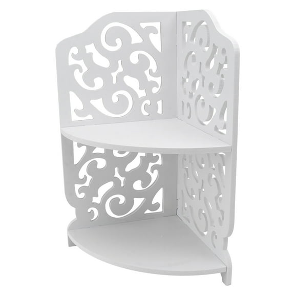 1pc Multifunction Rack Home Sundry Organizer Storage Shelf for Home (White)