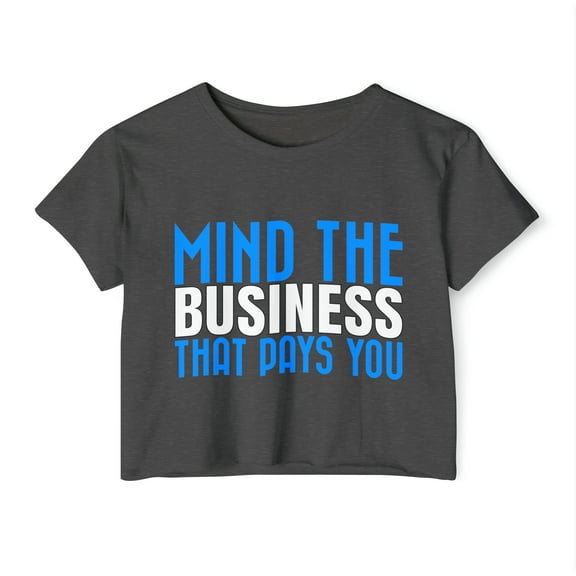 Women's Bold Statement Crop Top