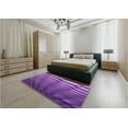 thumbnail image 5 of Ahgly Company Machine Washable Indoor Rectangle Transitional Heliotrope Purple Area Rugs, 7' x 9', 5 of 7