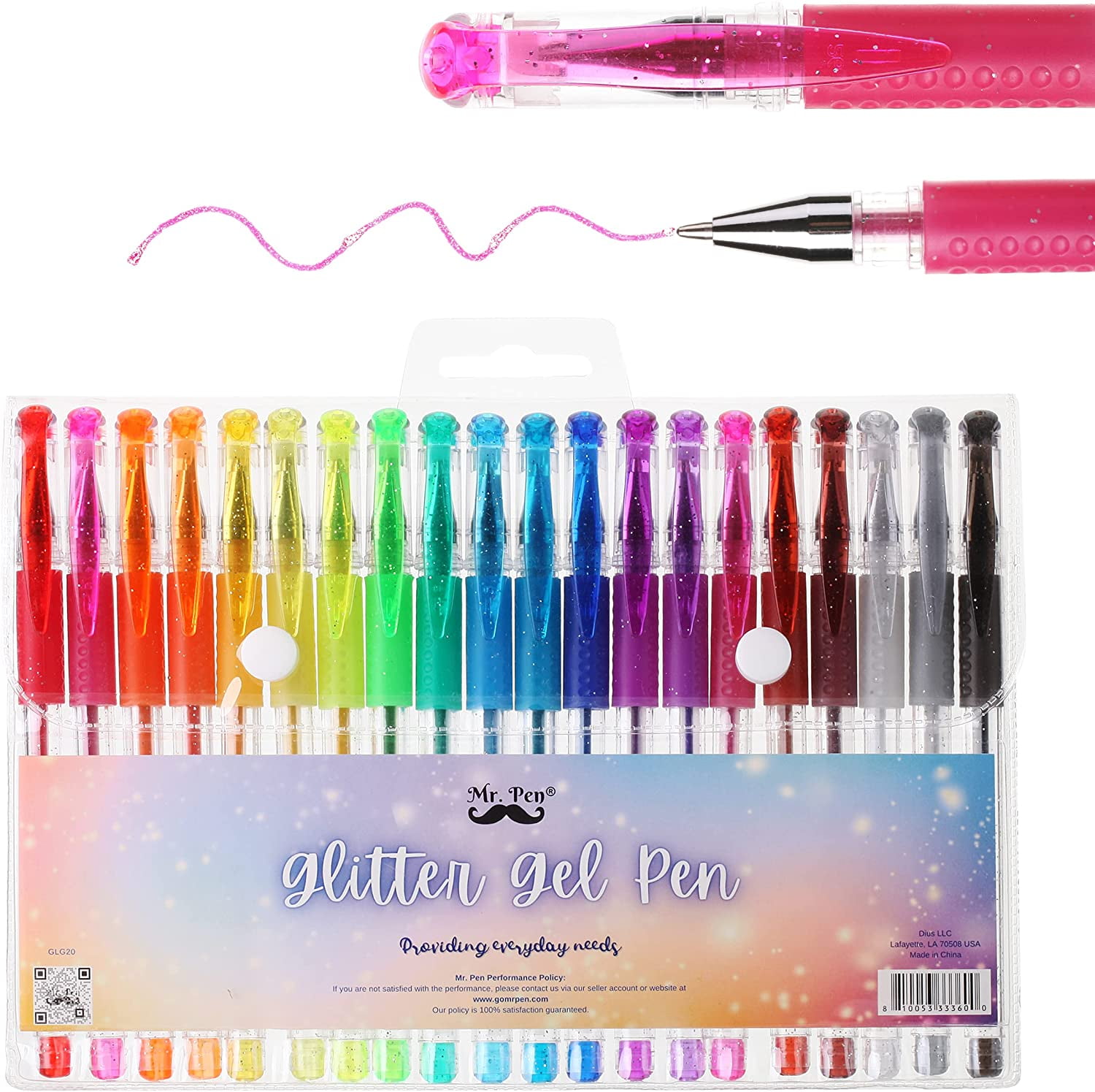 24-48 Color Gel Pens Refill Coloring Art Drawing Glitter Neon pen Refill Set 