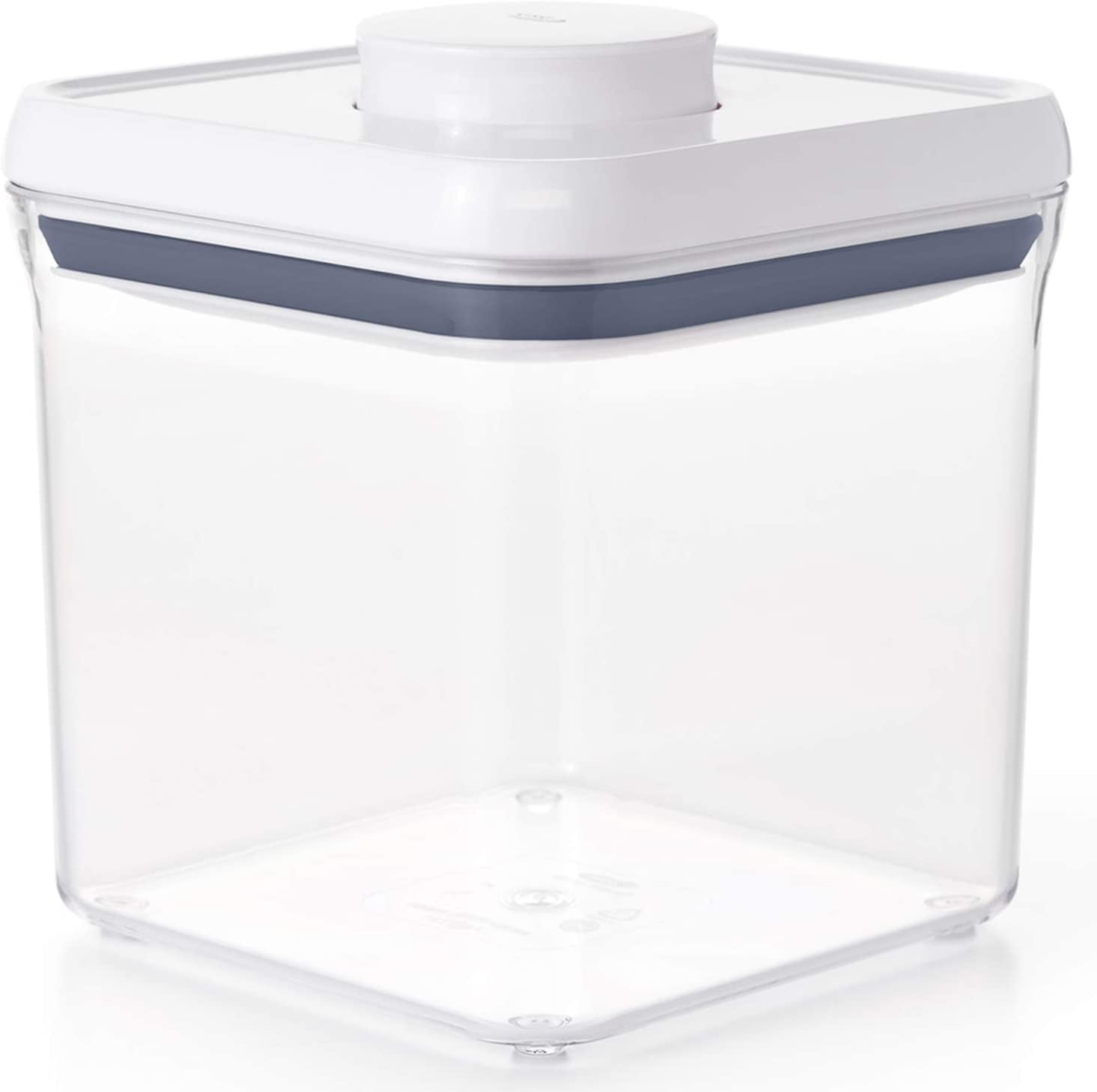 OXO Good Grips Pop Container 4.4-Quart Square Airtight Food Storage for for Flour and More (Set of 4)