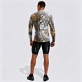 thumbnail image 5 of Forest Camo Quarter Zip Pullover for Men, Long Sleeve Hunting Fishing Jersey with Moisture Wicking Quick Dry Fabric - Lightweight Outdoor Athletic Performance Tops Camel XL, 5 of 6