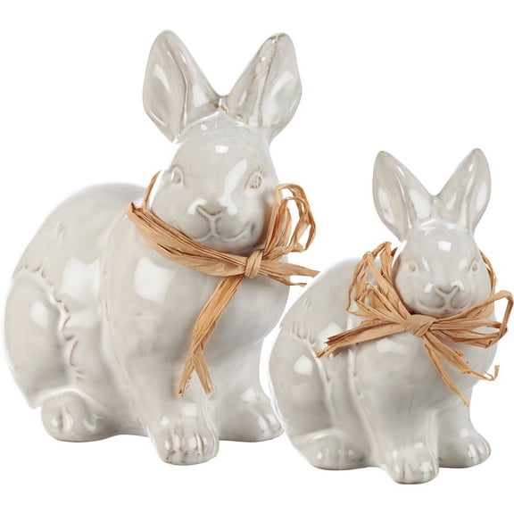 Figurine Set - Vintage Bunnies