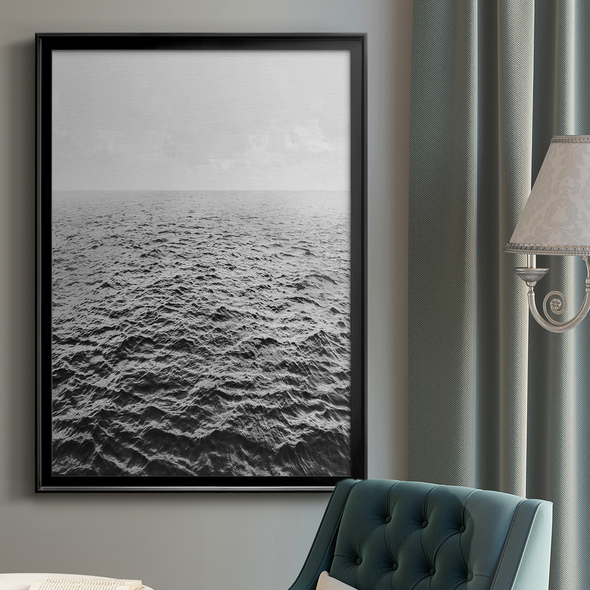 Rolling In Premium Classic Framed Print - Ready to Hang