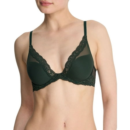 Natori womens Feathers Plunge T-Shirt Bra  38DD