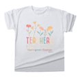 thumbnail image 2 of MKLEKYY Playeras Oversize Camiseta Informal Y Versátil Con Estampado De Letras Para Mujer, Ideal Para El Día Del Maestro Y La Temporada Escolar Talla S, 2 of 3