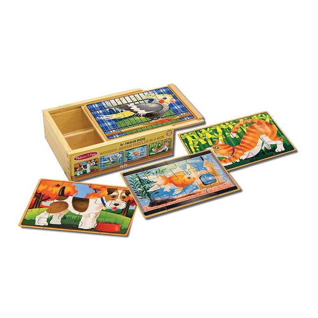 Rompecabezas en Caja Mascotas Melissa & Doug Bandai 48 Piezas