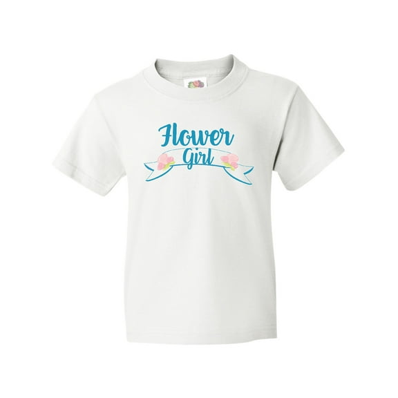 Inktastic Spring Wedding Flower Girl Banner Youth T-Shirt