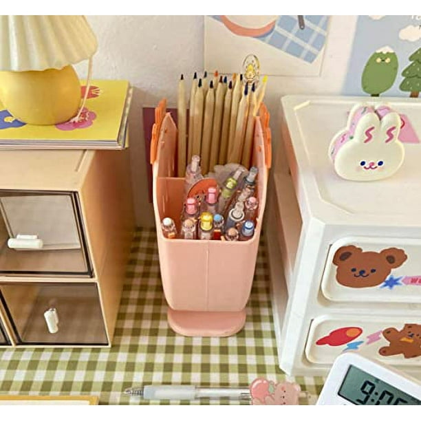 Pink pen holder discount