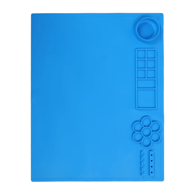 Kids Art Mat Soft Washable Silicone Painting Pad Portable Multifunctional Palette Home Travel