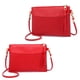 thumbnail image 5 of Bolsos de sobre de tela escocesa para mujer Bolsos de hombro de mensajero de cuero de PU / Rojo-204102.02 Likrtyny Para estrenar, 5 of 7