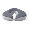 thumbnail image 1 of Almohada de masaje boca abajo para el hogar, almohada de masaje de salón de espuma viscoelástica transpirable Gris, 1 of 8