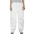 thumbnail image 1 of Pantalones casuales Sunloudy para hombre con cordón elástico en la cintura, decoración de bolsillo suelto, ropa de color sólido Sunloudy S,M,L,XL,XXL, 1 of 6