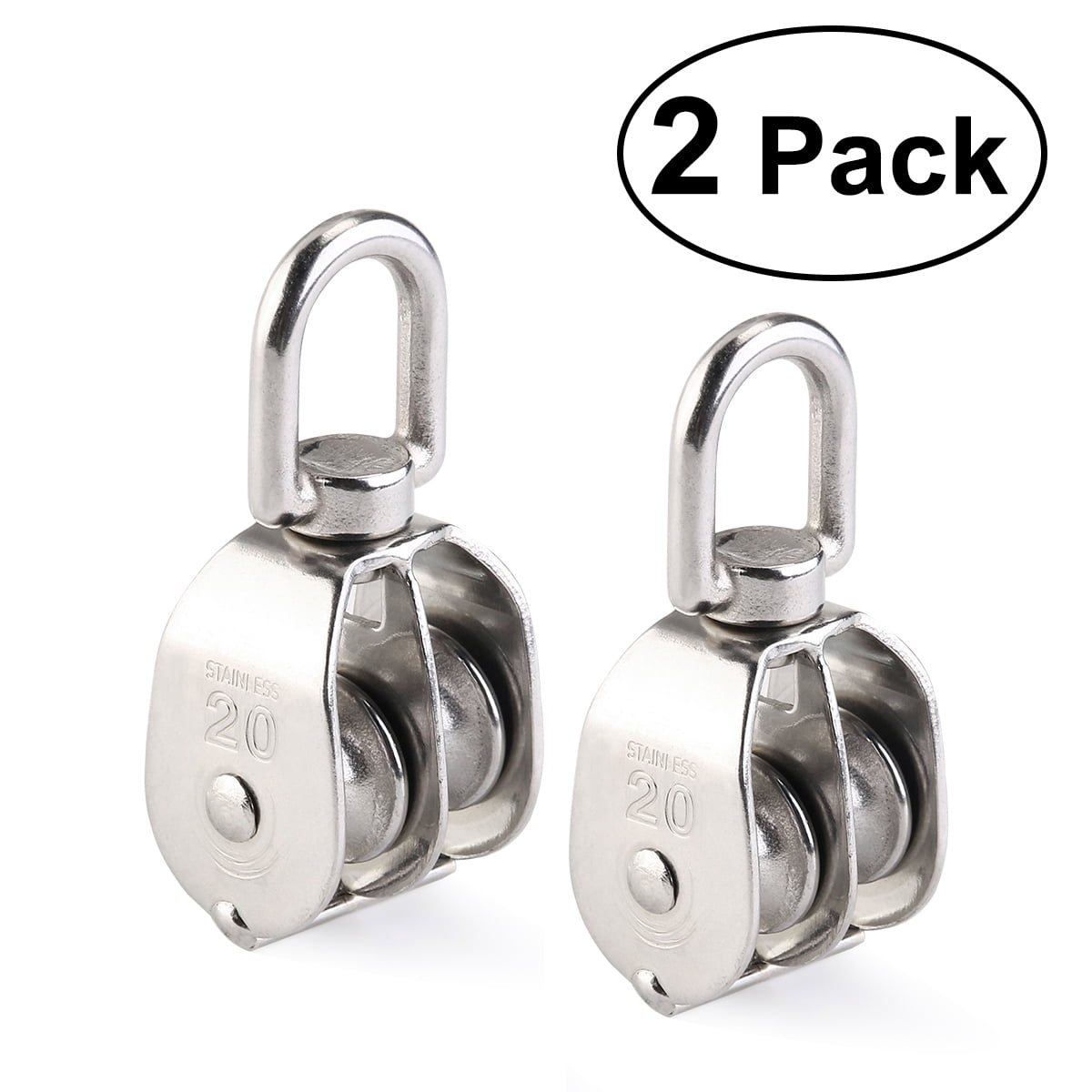 Cable-Pulley-Wheel, Single Mounted Pulley Block, Heavy Duty Silent
