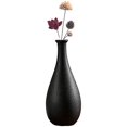 thumbnail image 1 of Jarrón de cerámica decorativo Ikebana con flores artificiales negro Xemadio YQ-1560, 1 of 7