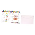 thumbnail image 3 of Zentra Birthday Card with Envelope, Large Birthday Guest Book, Waterproof Greeting Card white, 3 of 10