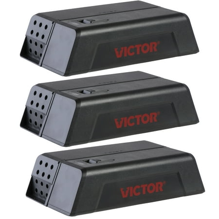 Victor Electronic Mouse Trap- 3 Pack (Best Electronic Mouse Trap)