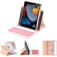 thumbnail image 1 of Keyboard Case for iPad th Generation Backlit Wireless Detachable Folio Cover with Pencil Holder for iPad th/th/th Gen . iPad Pro .” & iPad Air rd Gen, 1 of 7