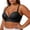 Black, variant on Women Seamless Vest Style Bra, Adjustable Wide Straps Gathered Side Support Brassiere, Soft Breathable Comfort Shaping Daily Underwear Black 80AB(80AB)