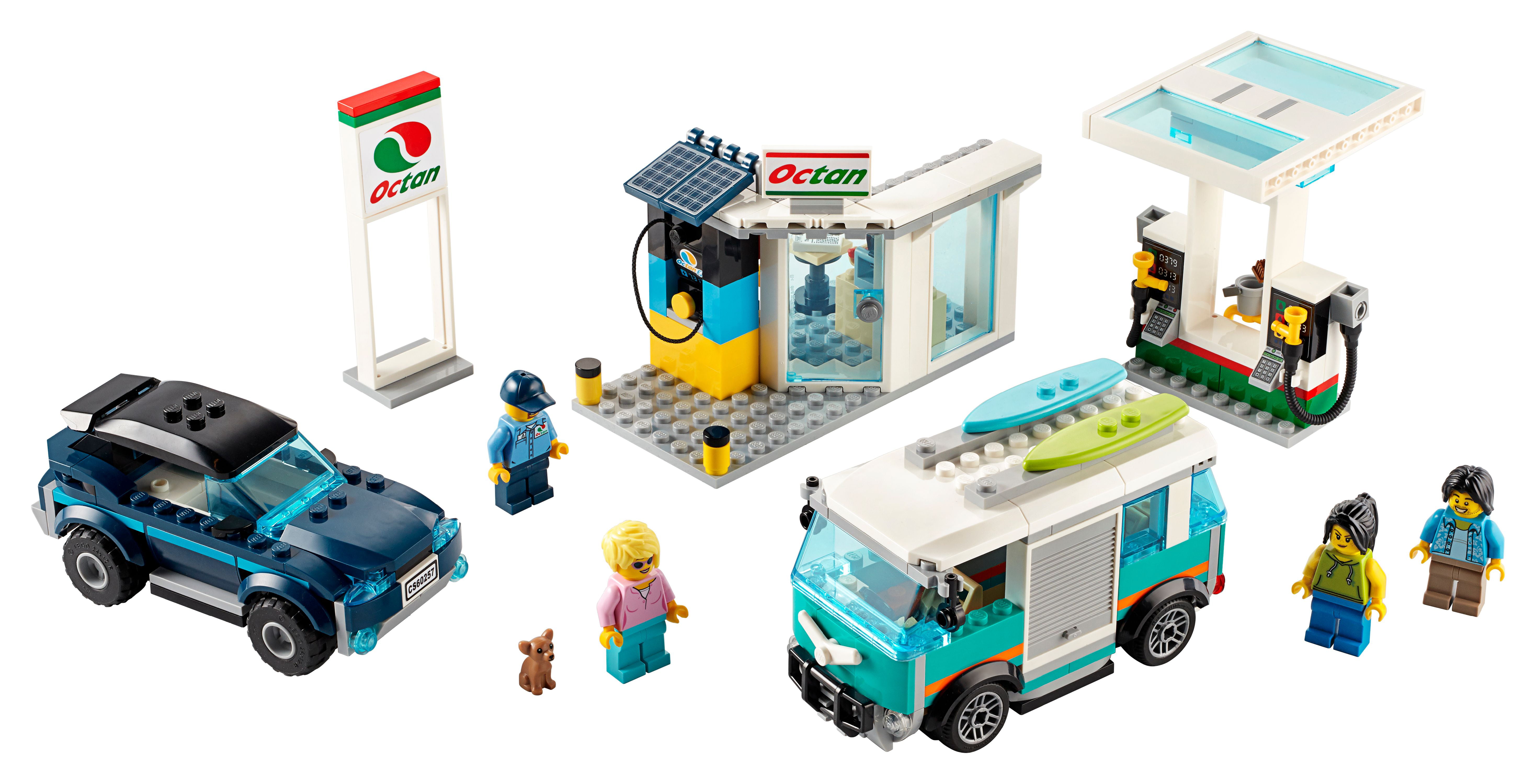 LEGO City Service Station Building Sets for Kids (354 Pieces) Walmart.com